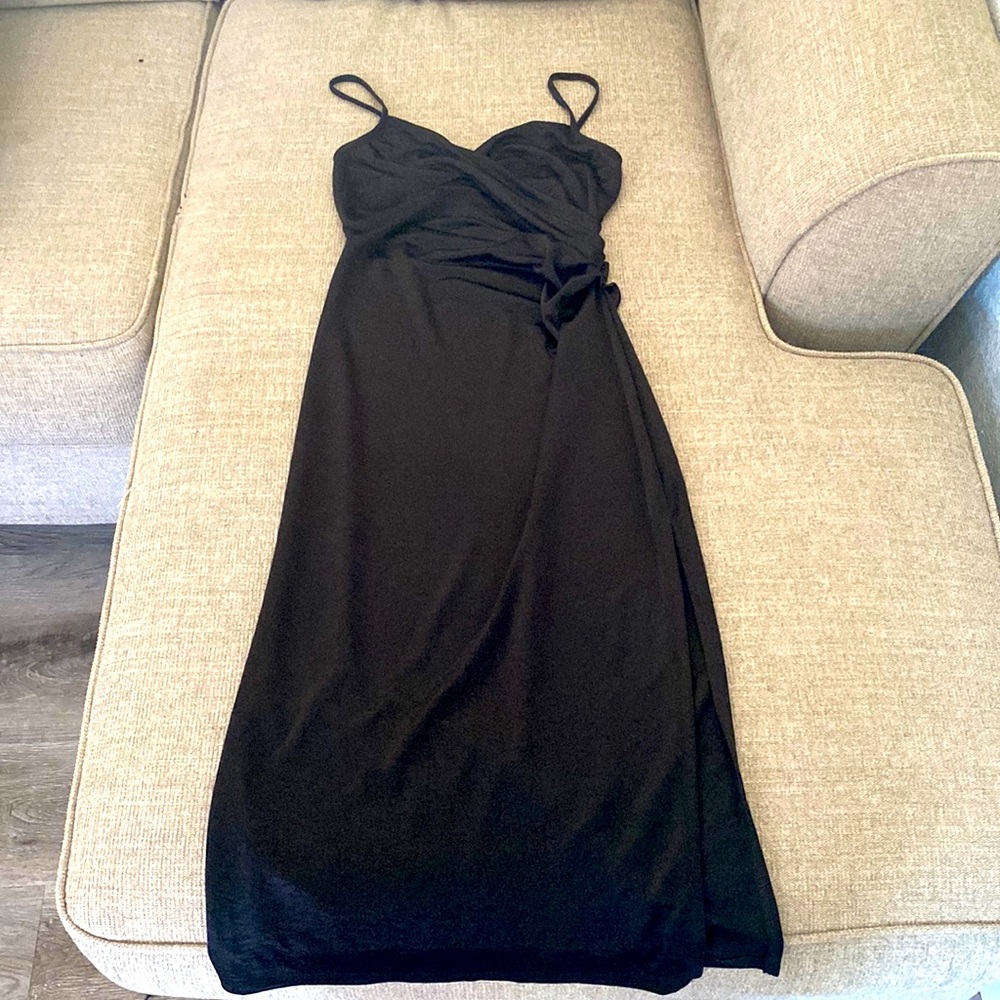 Black Spagetti strap Midi dress from Rue 21